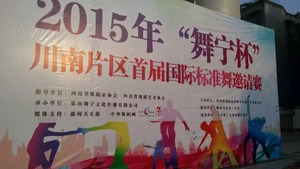 2015年“舞宁杯”川南片区首届国际标准舞邀请赛